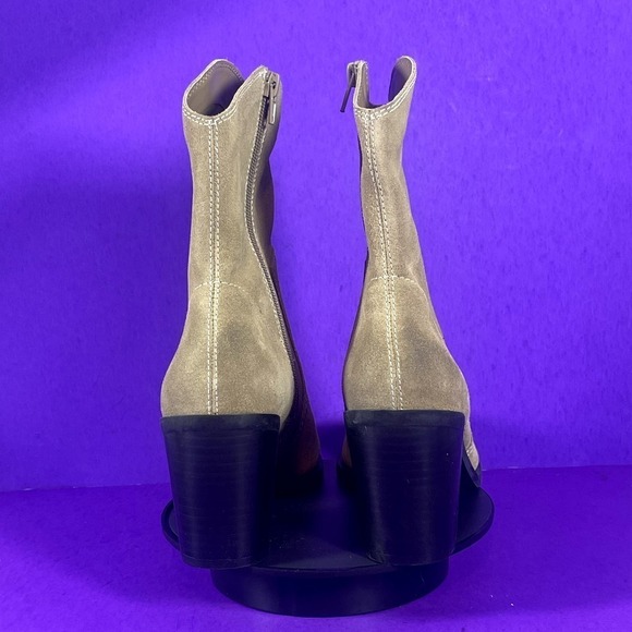 BP. Women's Tan Smoke Surina Western Bootie Shoe Size 8.5 - Picture 4 of 7